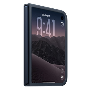 Apple iPhone Duo Case, tamsiai mėlynas - Dėklas