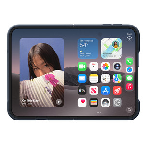 Apple iPhone Duo Case, tamsiai mėlynas - Dėklas
