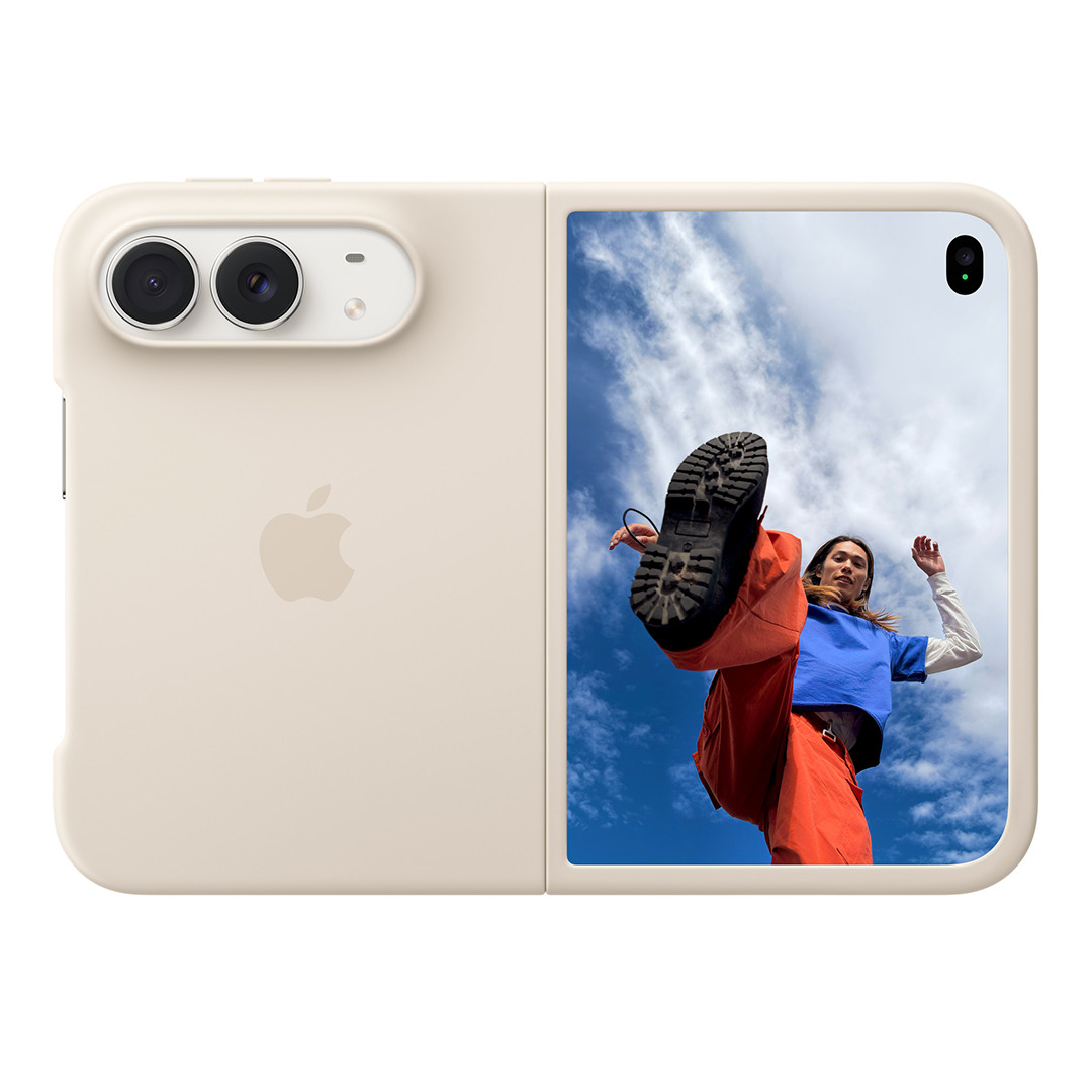 Apple iPhone Duo Case, smėlio spalvos - Dėklas