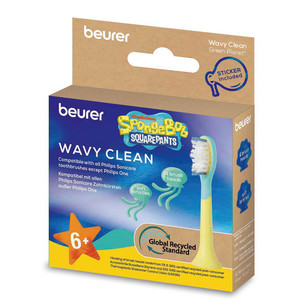 Beurer, SC Wavy Clean, 4 шт. - Насадки для зубной щетки