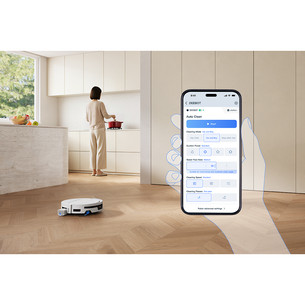 Ecovacs Deebot T90 Max Pro Omni, wet & dry, baltas - Dulkių siurblys robotas