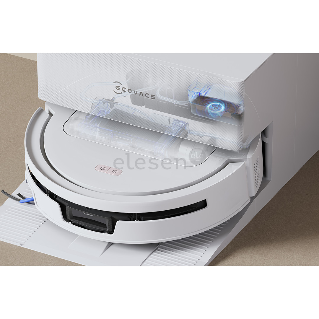 Ecovacs Deebot T90 Max Pro Omni, wet & dry, baltas - Dulkių siurblys robotas