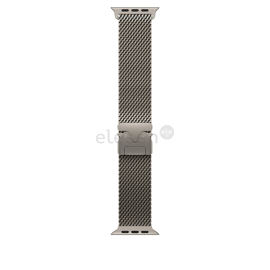 Apple Titanium Milanese Loop, 49 mm, S, natural - Watch band