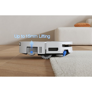 Ecovacs Deebot T90 Max Omni, wet & dry, baltas - Dulkių siurblys robotas