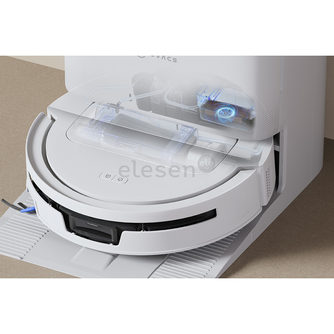 Ecovacs Deebot T90 Max Omni, wet & dry, baltas - Dulkių siurblys robotas