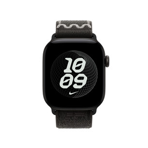 Apple Nike Sport Loop, 42 mm, juodas - Dirželis