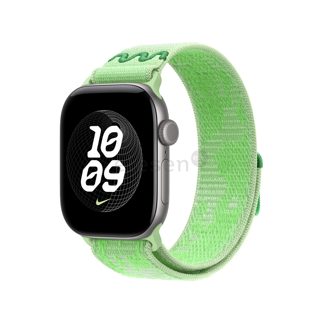 Apple Nike Sport Loop, 42 mm, žalias - Dirželis