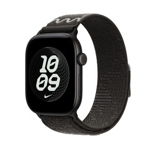 Apple Nike Sport Loop, 46 mm, juodas - Dirželis