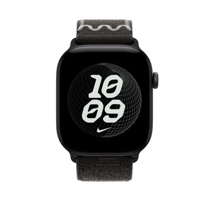 Apple Nike Sport Loop, 46 mm, juodas - Dirželis
