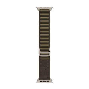 Apple Alpine Loop, 49 mm, S, natūralaus titano, tamsiai žalias - Dirželis MK794ZM/A
