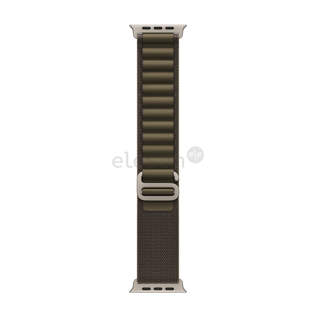 Apple Alpine Loop, 49 mm, S, natūralaus titano, tamsiai žalias - Dirželis