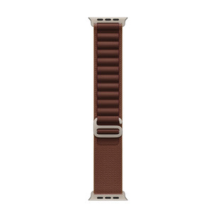 Apple Alpine Loop, 49 mm, L, natūralaus titano, tamsiai raudonas - Dirželis MK7F4ZM/A