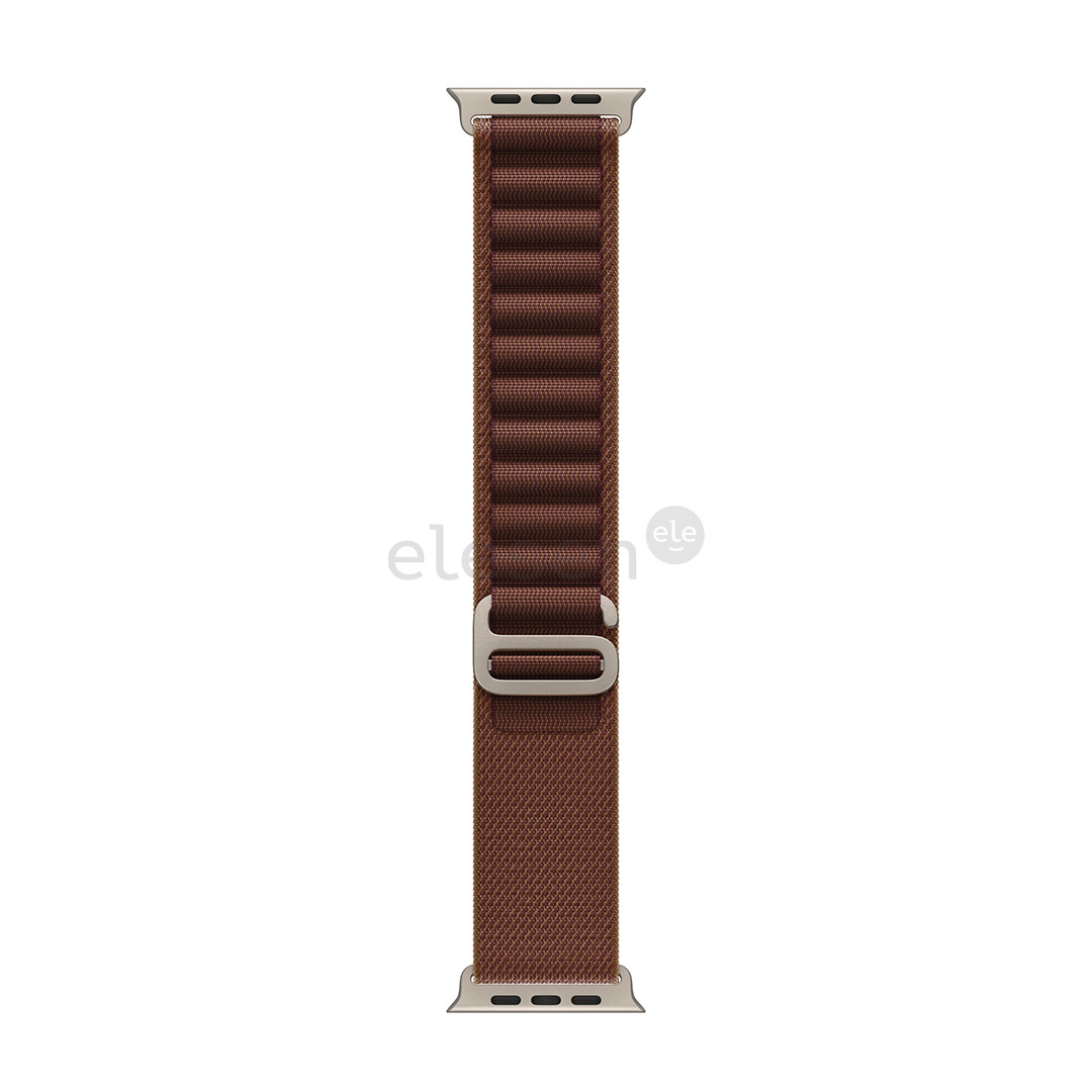 Apple Alpine Loop, 49 mm, M, natūralaus titano, tamsiai raudonas - Dirželis