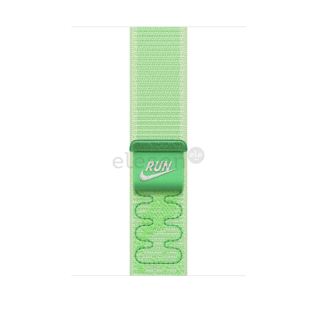 Apple Nike Sport Loop, 46 mm, žalias - Dirželis