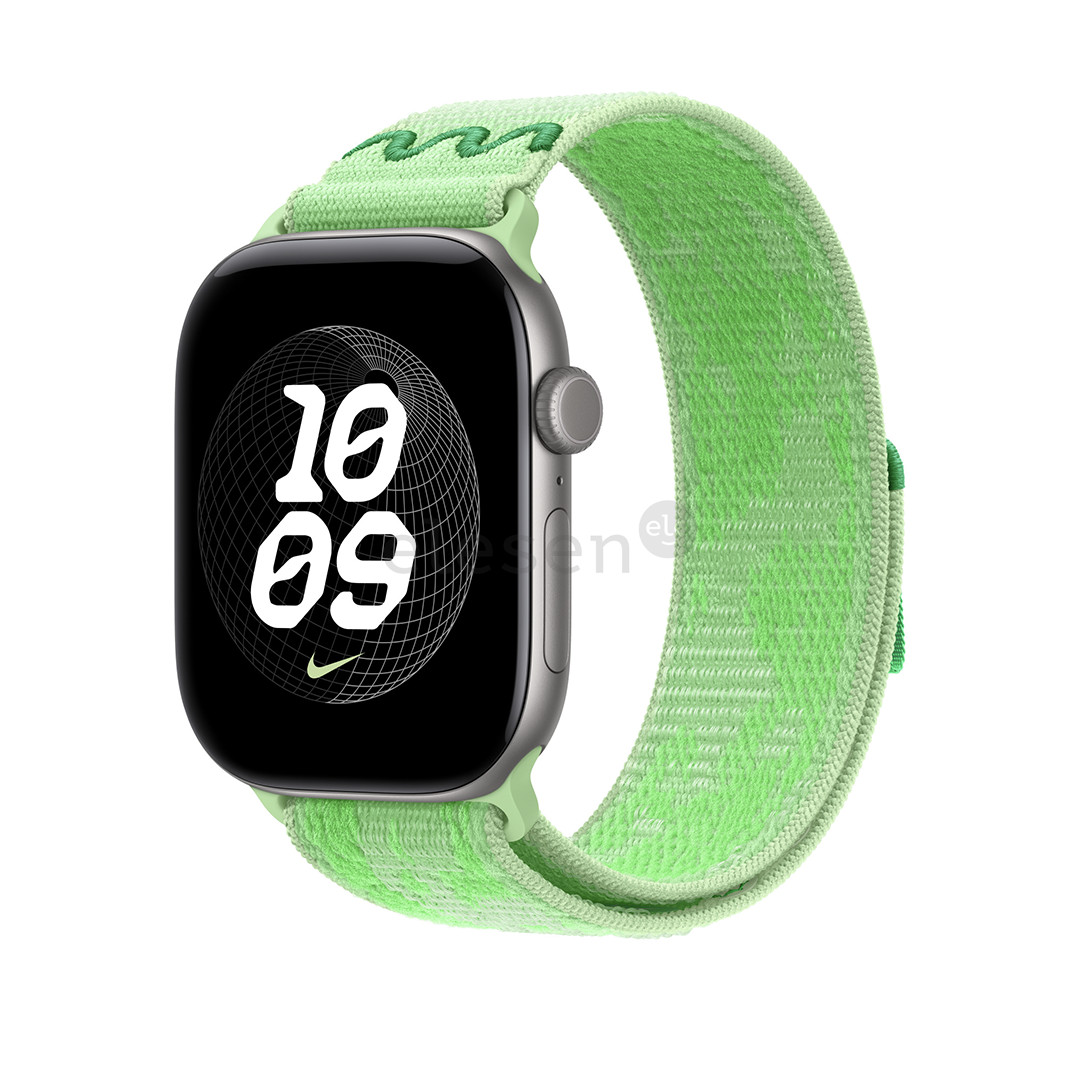 Apple Nike Sport Loop, 46 mm, žalias - Dirželis