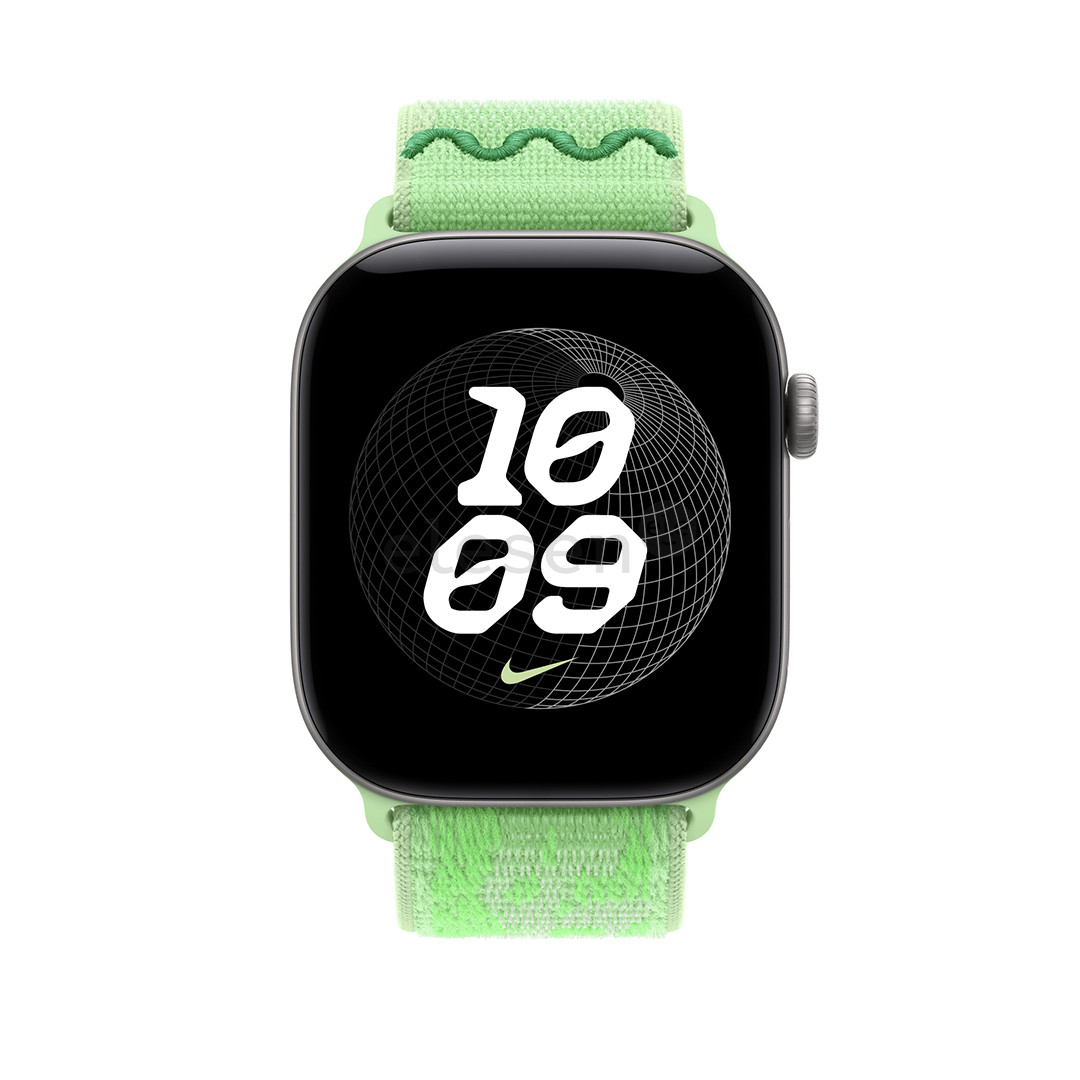 Apple Nike Sport Loop, 46 mm, žalias - Dirželis