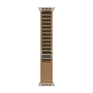 Apple Alpine Loop, 49 mm, M, natūralaus titano, rudas - Dirželis MK7H4ZM/A