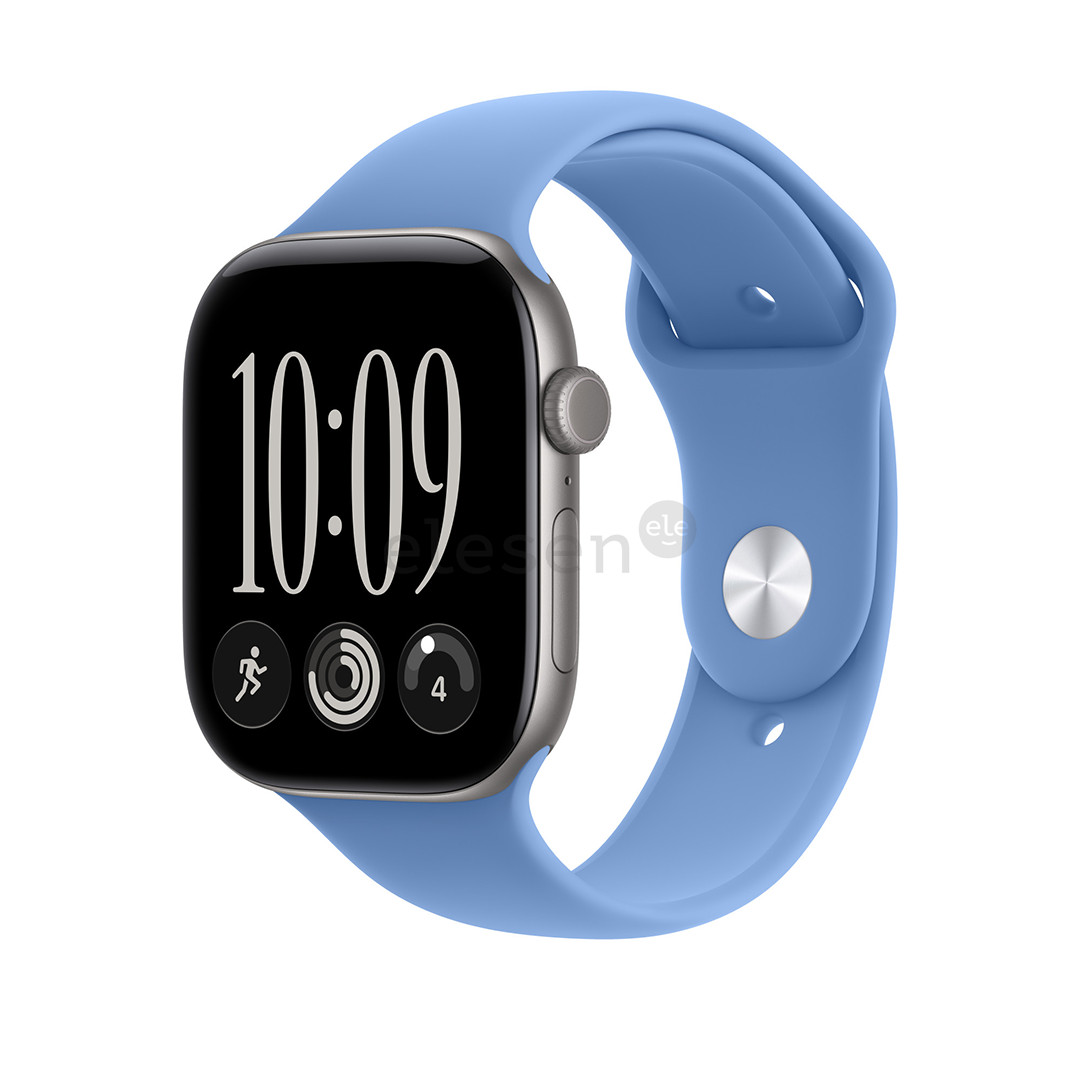 Apple Sport Band, 46 mm, S/M, wildflower blue - Watch band