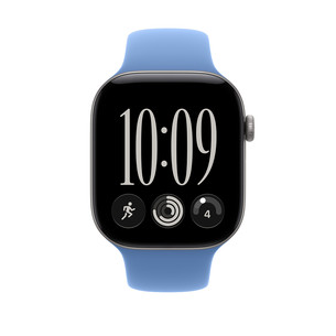Apple Sport Band, 46 mm, S/M, wildflower blue - Watch band