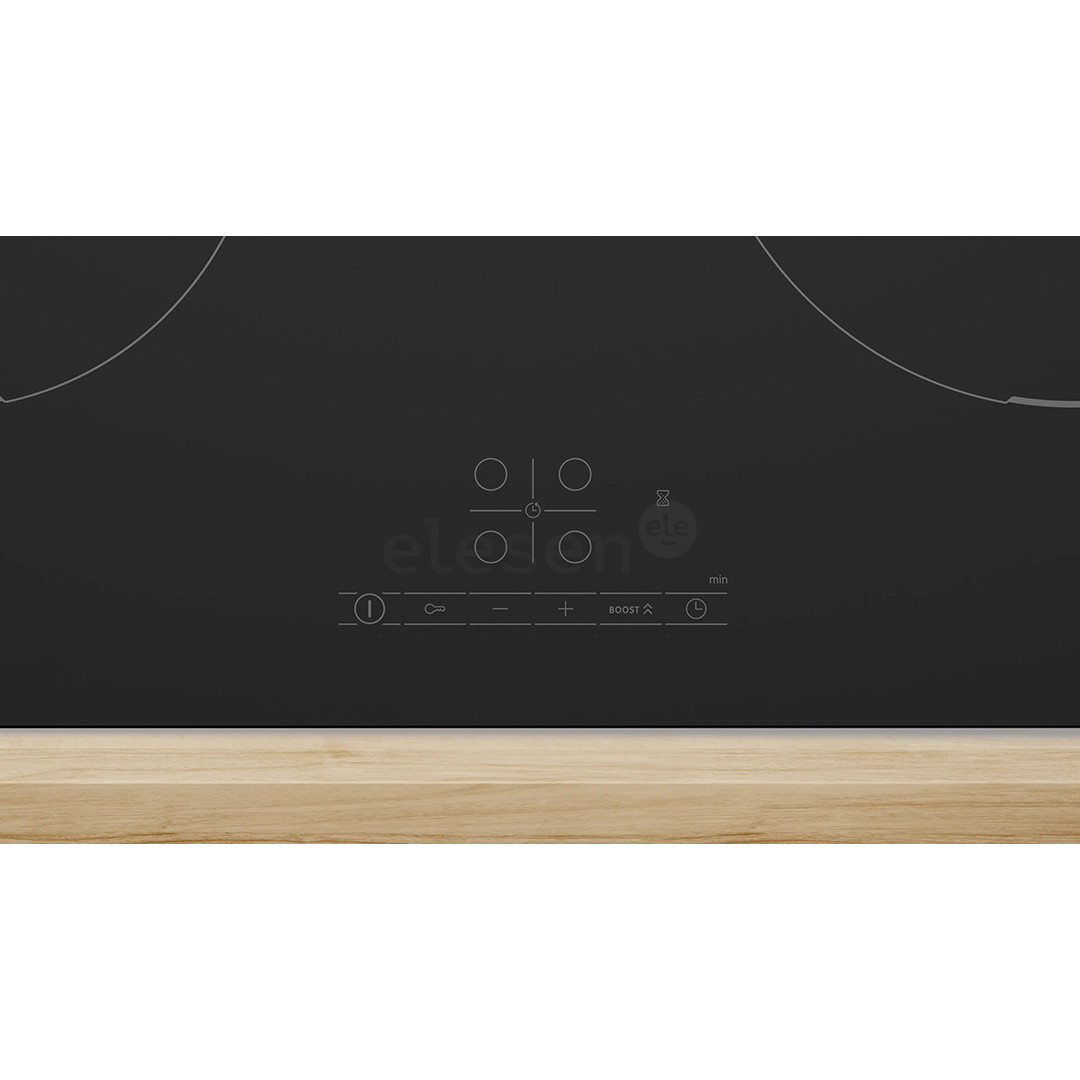 Bosch Series 4, width 59.2 cm, frameless, matte black - Built-in induction hob