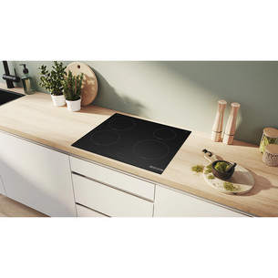 Bosch Series 4, width 59.2 cm, frameless, matte black - Built-in induction hob