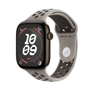 Apple Nike Sport Band, 46 mm, M/L, pilkas - Dirželis