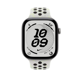 Apple Nike Sport Band, 46 mm, M/L, baltas - Dirželis