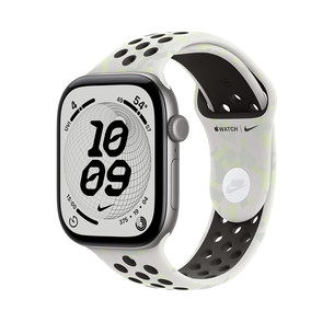 Apple Nike Sport Band, 46 mm, S/M, baltas - Dirželis