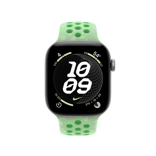 Apple Nike Sport Band, 42 mm, M/L, žalias - Dirželis
