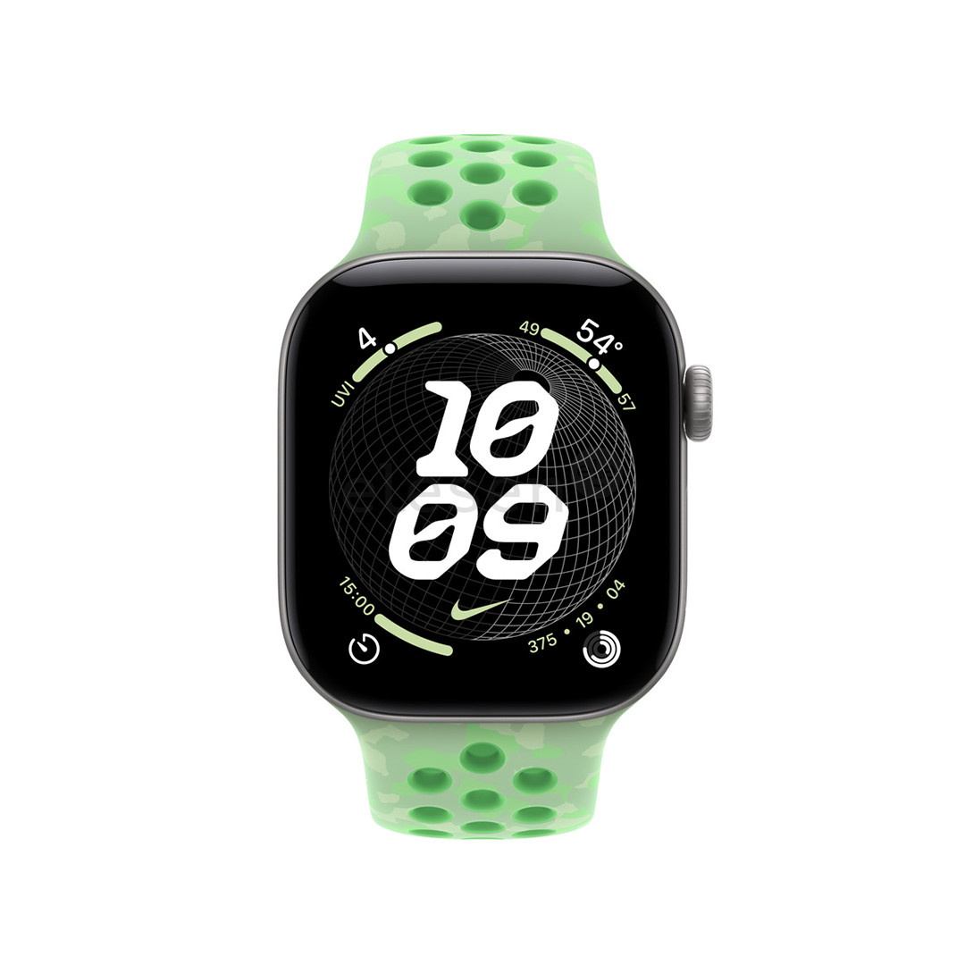 Apple Nike Sport Band, 42 mm, M/L, žalias - Dirželis
