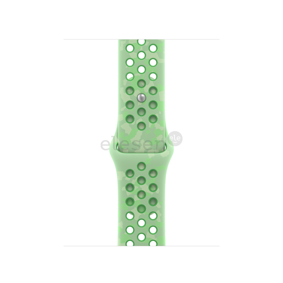 Apple Nike Sport Band, 42 mm, S/M, žalias - Dirželis
