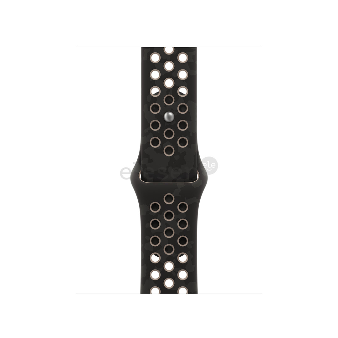 Apple Nike Sport Band, 42 mm, M/L, juodas - Dirželis