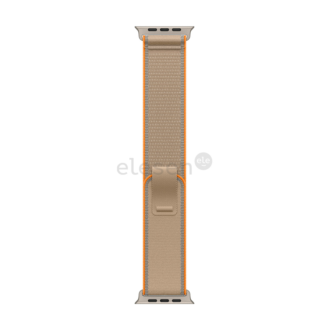 Apple Trail loop, 49 mm, natural titanium, M/L, sand - Watch band