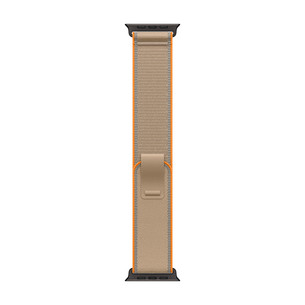 Apple Trail loop, 49 mm, black titanium, M/L, sand - Watch band MKAJ4ZM/A