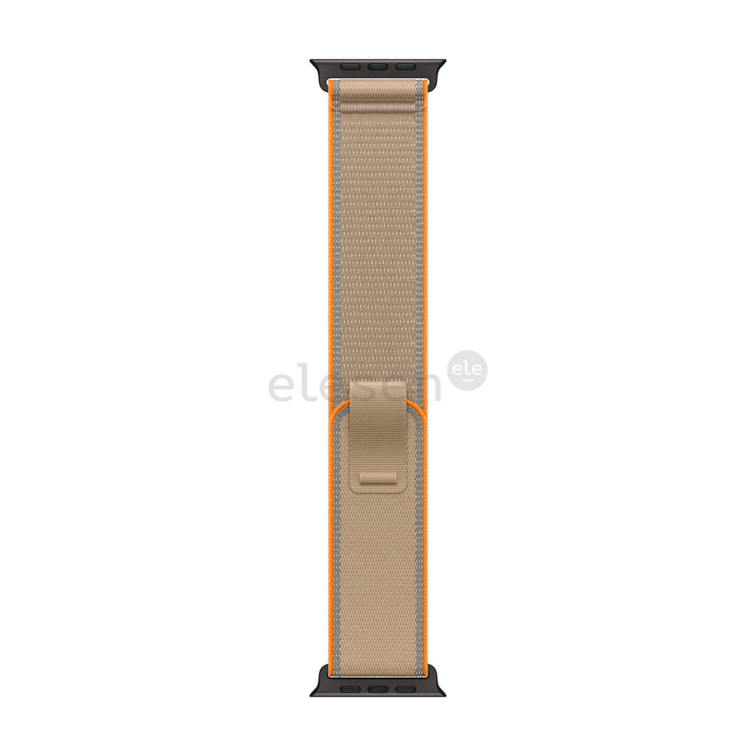 Apple Trail loop, 49 mm, black titanium, M/L, sand - Watch band
