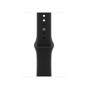 Apple Sport Band, 42 mm, S/M, juodas - Dirželis MJV74ZM/A
