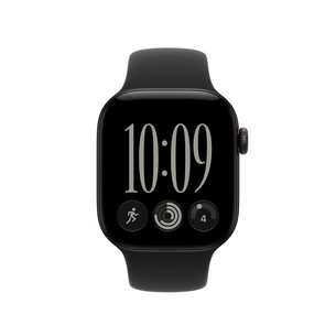 Apple Sport Band, 42 mm, S/M, juodas - Dirželis