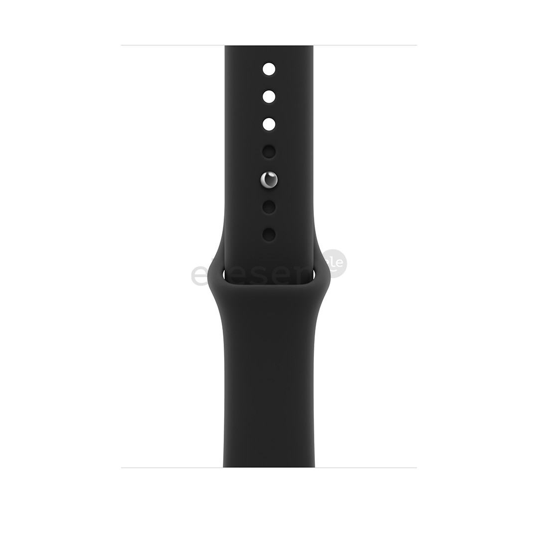 Apple Sport Band, 46 mm, M/L, black - Watch band