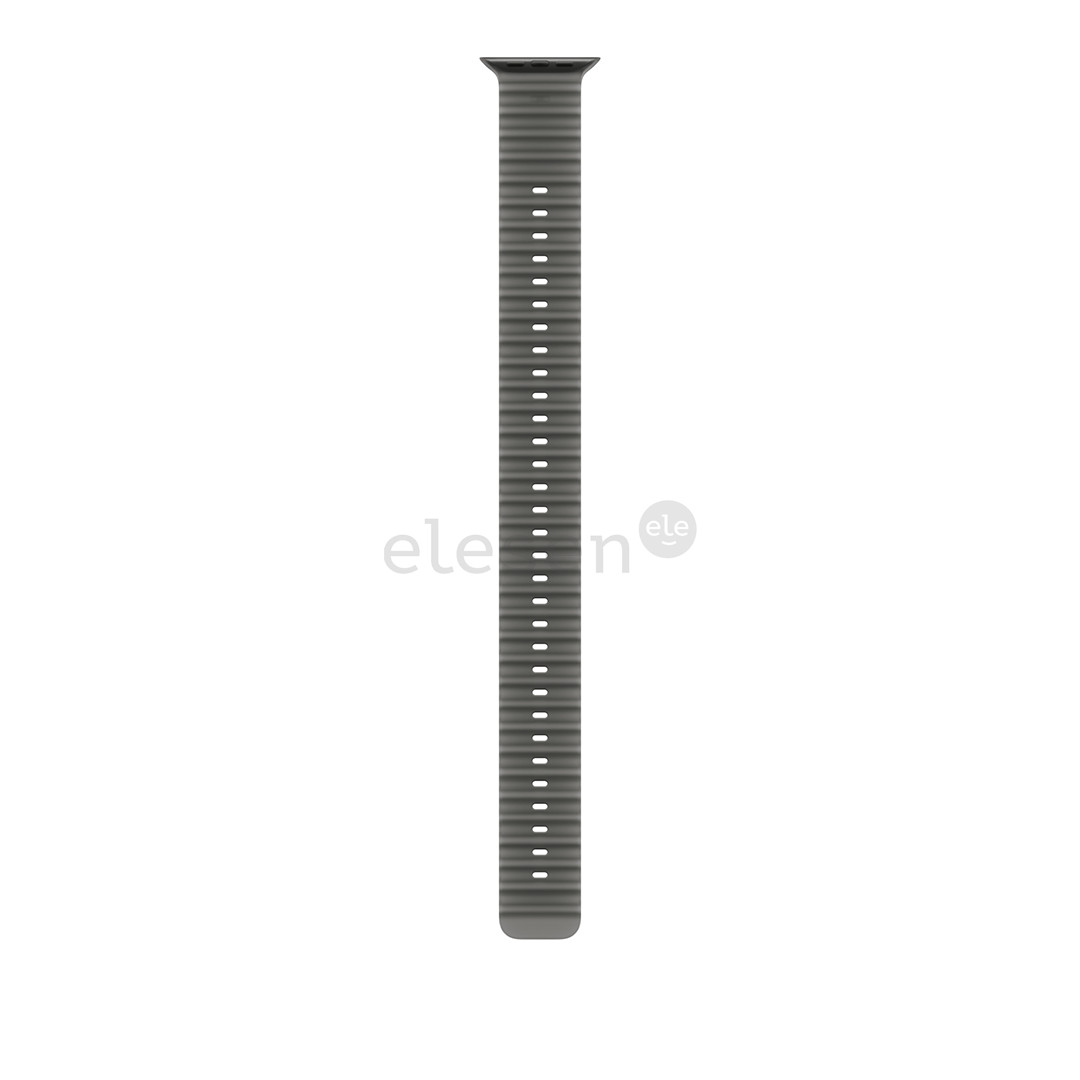 Apple Ocean Band Extension, 49 mm, juodo titano / skaidriai juodas - Dirželio prailginimas