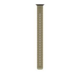 Apple Ocean Band Extension, 49 mm, juodo titano / skaidriai žalias - Dirželio prailginimas MKAX4ZM/A
