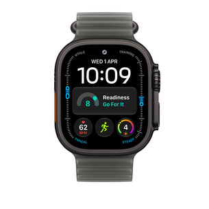 Apple Ocean Band, 49 mm, black titanium / translucent black - Watch band