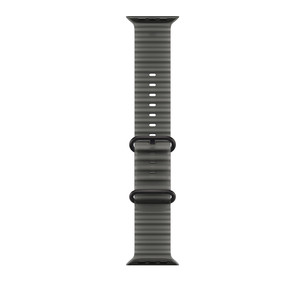 Apple Ocean Band, 49 mm, black titanium / translucent black - Watch band