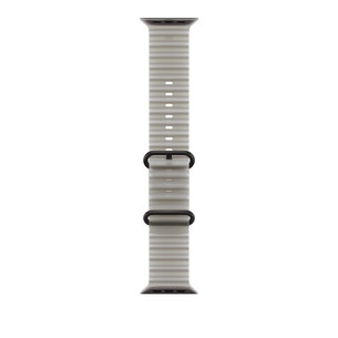 Apple Ocean Band, 49 mm, black titanium / translucent grey - Watch band MKAQ4ZM/A