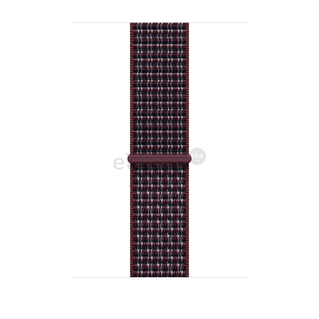 Apple Sport Loop, 46 mm, tamsiai raudonas / daugiaspalvis - Dirželis