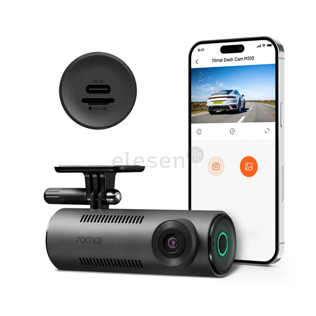70mai Dash Cam M310, 3K, juodas - Vaizdo registratorius