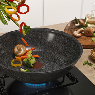 Tefal Expertise Ceramic, 28 cm, black - Wok pan