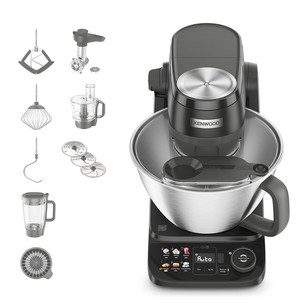 Kenwood Smart Touch, 1000 W, juodas - Virtuvinis kombainas KHC40.060BK