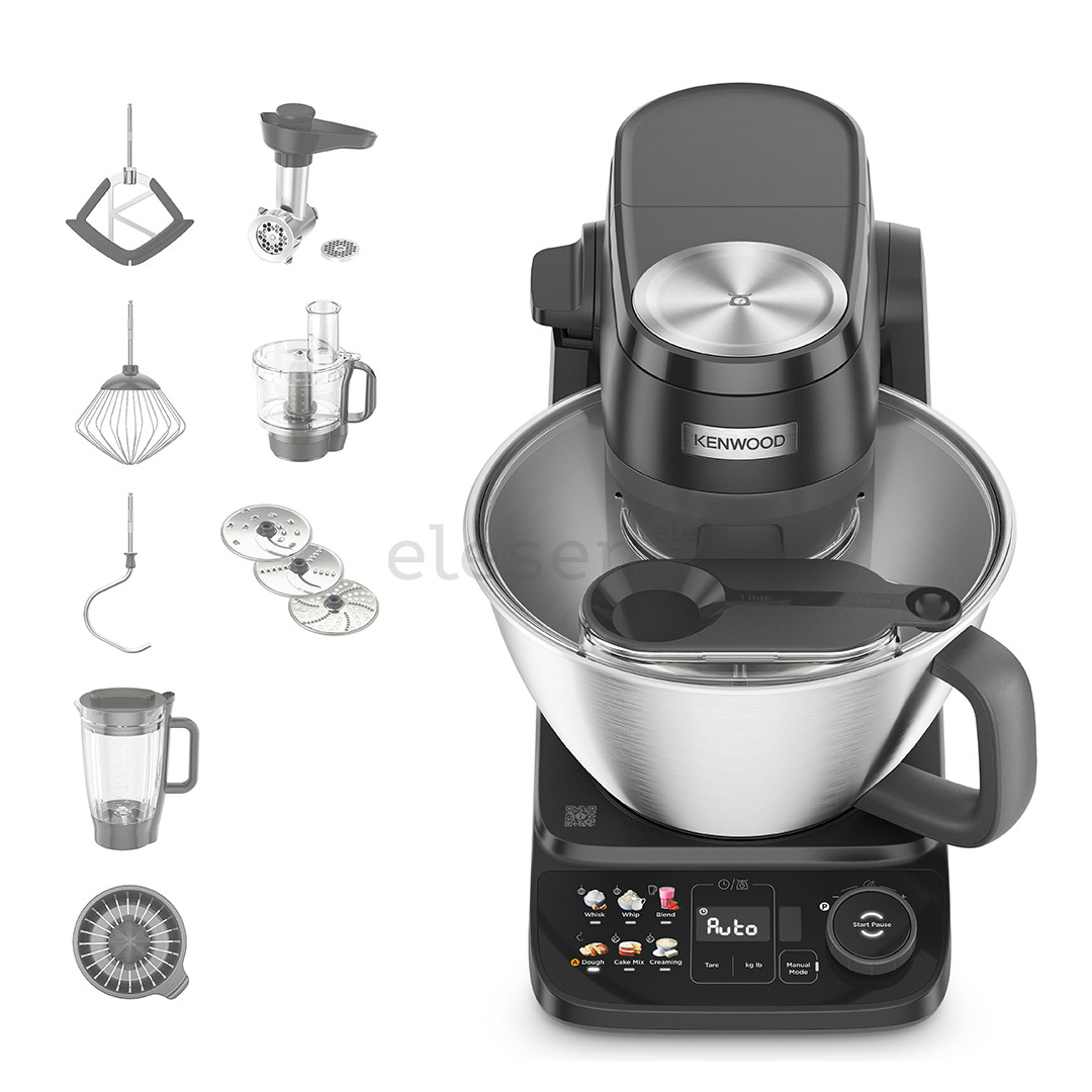 Kenwood Smart Touch, 1000 W, juodas - Virtuvinis kombainas