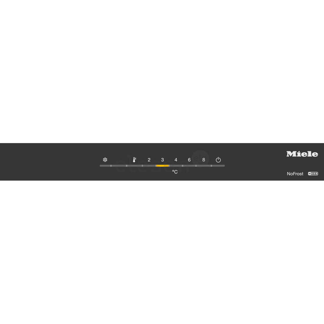 Miele KDN 7724 E Active, NoFrost, 260 L, height 178 cm - Built-in refrigerator