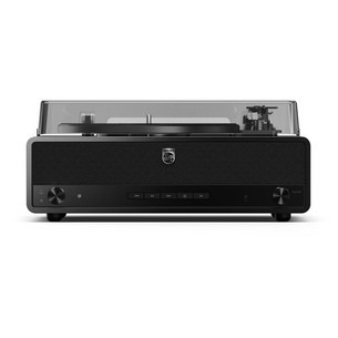 Philips Retro The Stevie Pro, black - Turntable